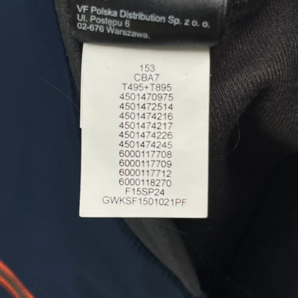 THE NORTH FACE Jacket Mens XL Kilowatt Hoodie Trail Thumbholes Windbreaker Blue